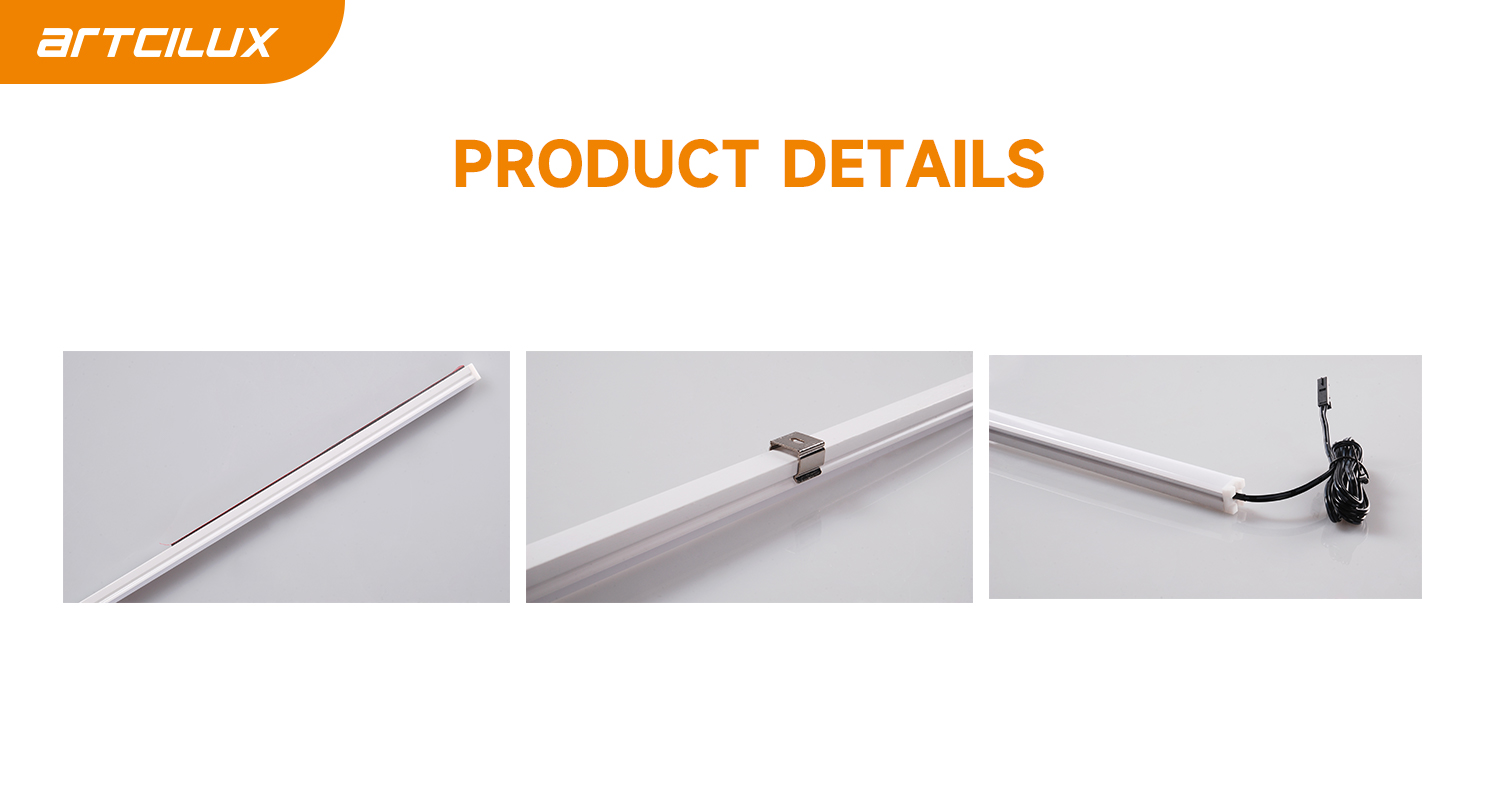 Surface Mounted Aluminium Profile Wardrobe LED Linear Light A2303