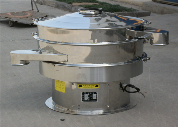 Automatic Rotary Vibrating Screening Machine High Screening Efficiency For Flour