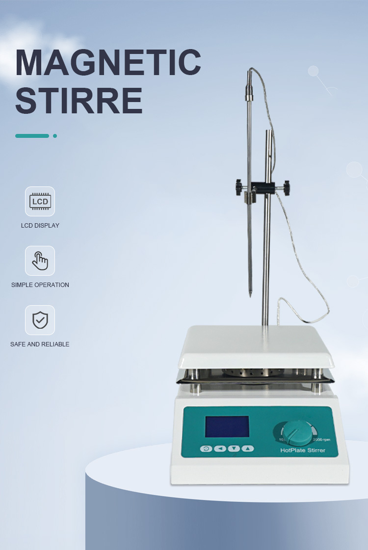 Advanced Laboratory Magnetic Stirrer with Max. Volume of 5000ML and Digital Display