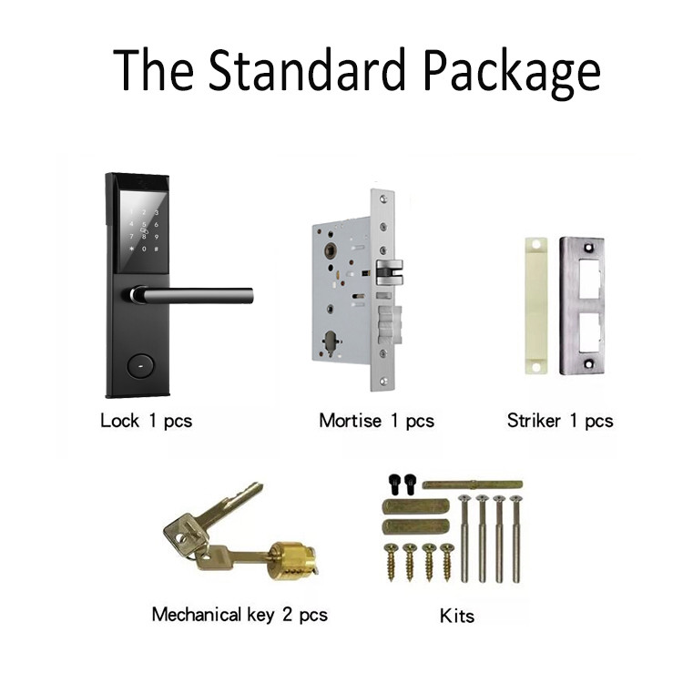 ANSI Standard Mortise Smart Keypad Door Lock With TTlock App