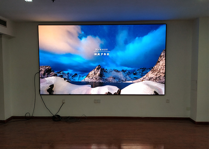 HD P1.8mm Conference Room LED Display Full Color All In One IP30