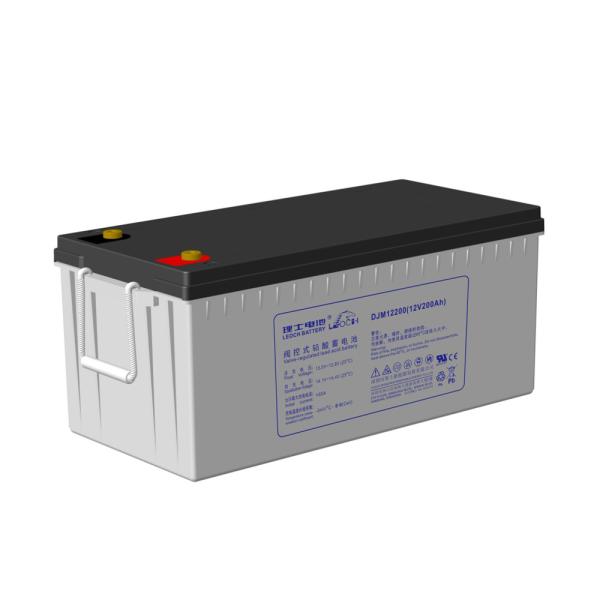 Leoch DJM12200 12V 200Ah 20hr VRLA Lead Acid Battery UL Certificate TLC UPS