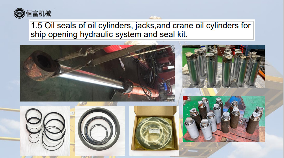 Marine Hydraulic Motor Oil Pump Repair Kit High Pressure Skeleton Oil Seals