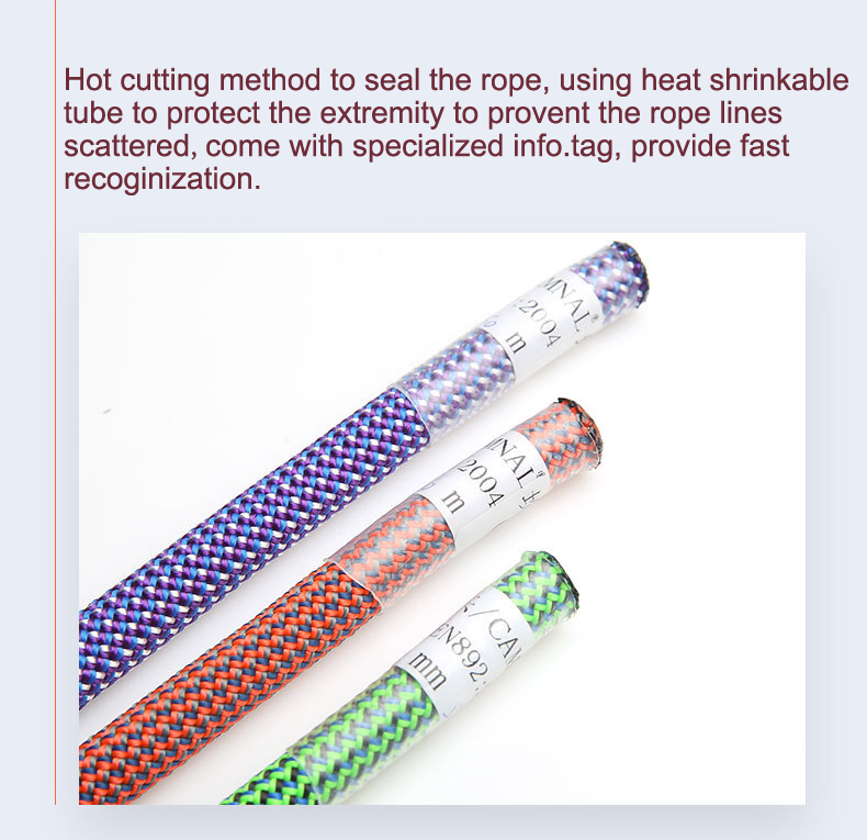 1L Capacity Nylon Rock Climbing Rope for Safe and Secure Climbing