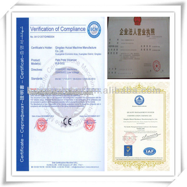 CE ISO9001 Vulcanizer EVA Foam Sheet Making Machine with Structure Column or Frame