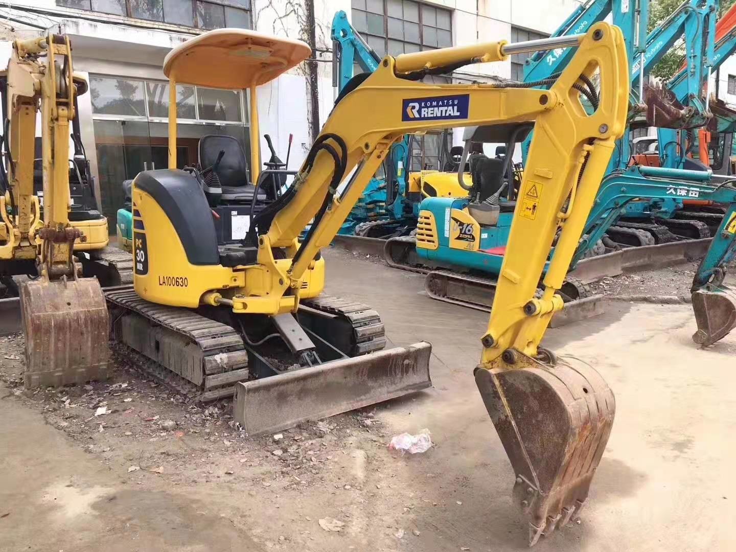Small Space Workplace 3595kg PC35MR Used Komatsu Excavator