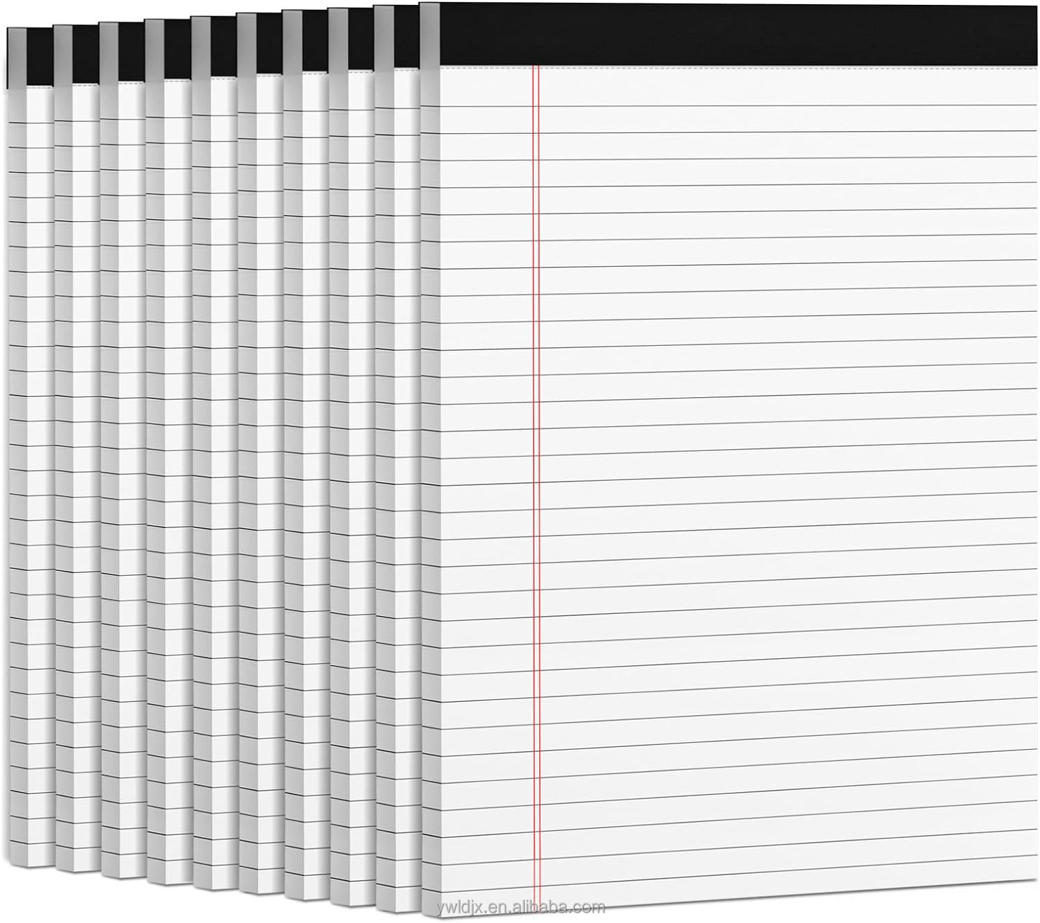 Horizontal Line Inside Pages Legal Pads for Business Correspondence