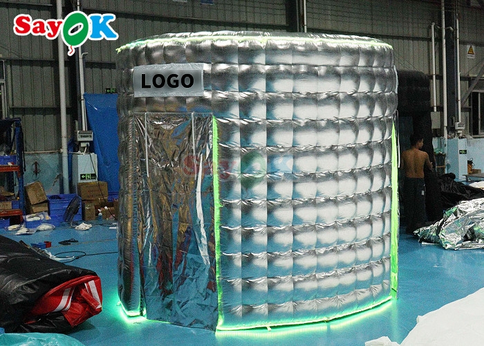 Party Events Automatic Inflatable 360 Photo Booth Enclosure Backdrop