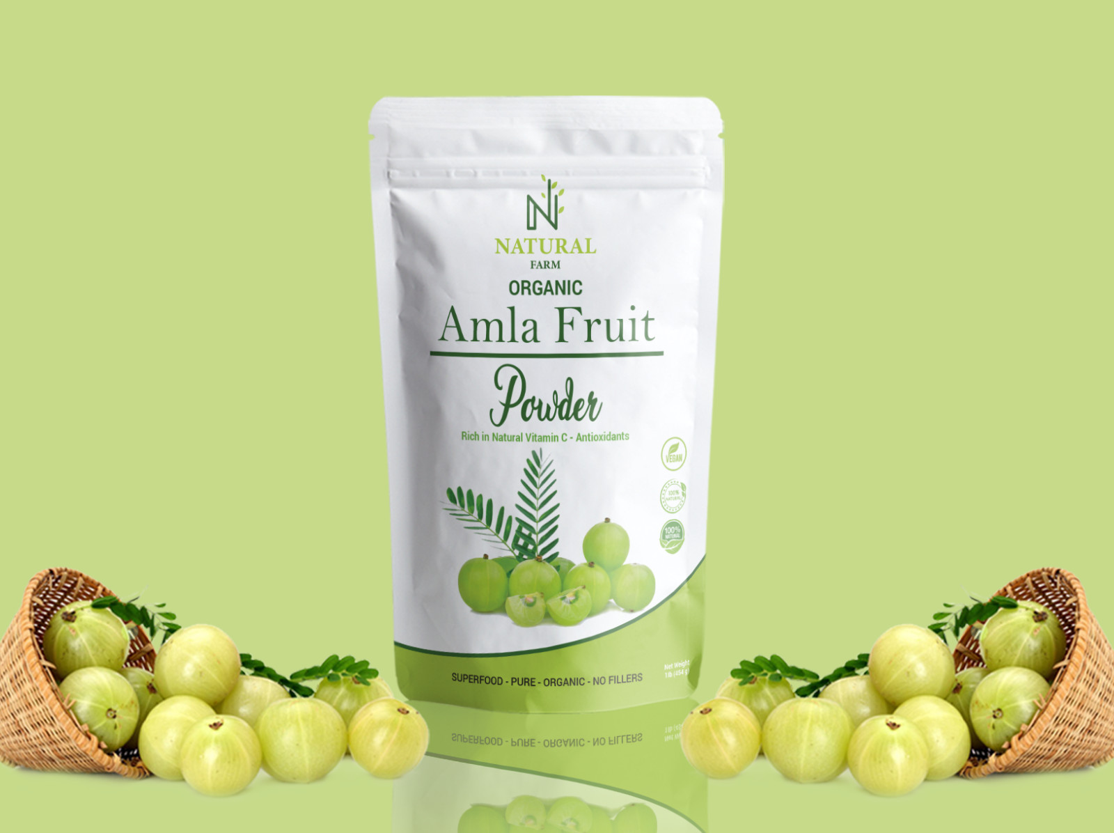 130 Microns Stand Up Pouch For Nuts / Dried Food / Powder