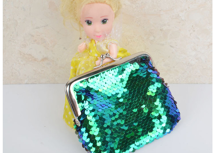 Fashion Sequin Coin Purse Bag Lady Cosmetic Bag Mermaid sequined purse Makeup Bag