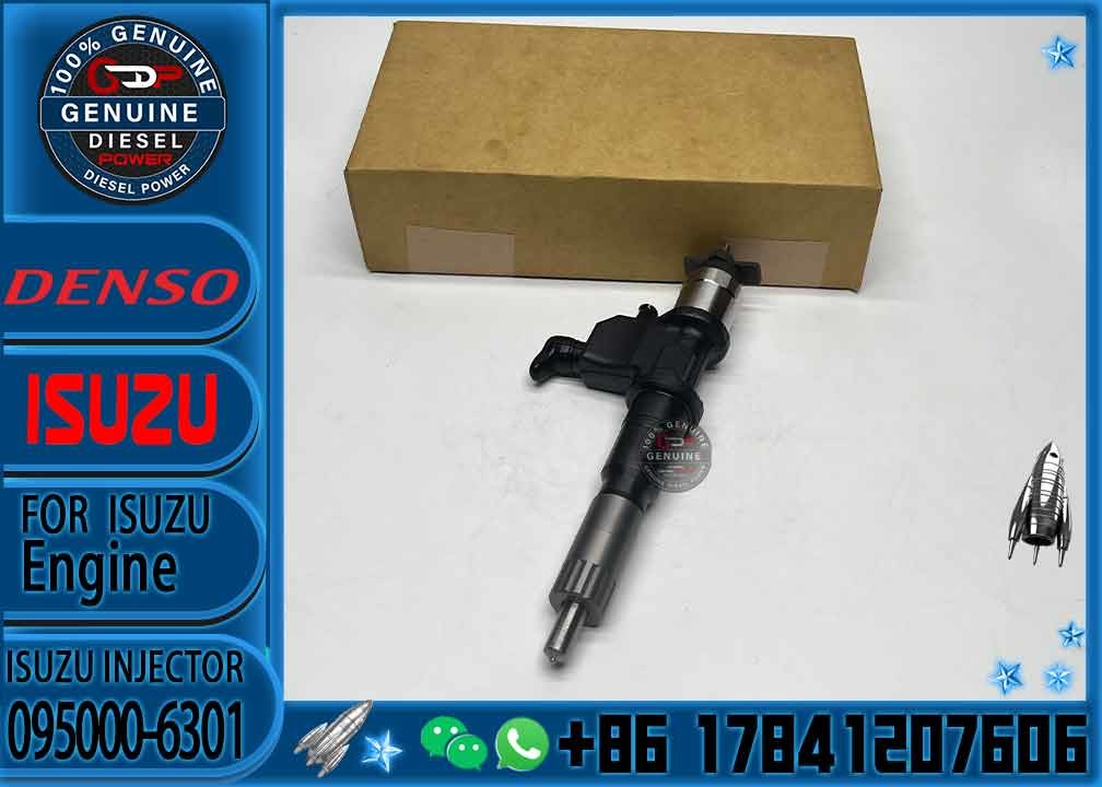 High Quality Common Rail Injector 1-15300436-0 095000-6300 095000-6301 for 6WF1 6WG1 Diesel Nozzle Assembly