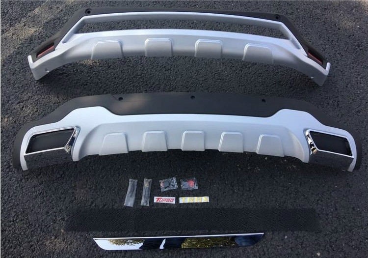 Front Bumper Guard / Rear Bumper Guard for Chevrolet New Trax Tracker 2017