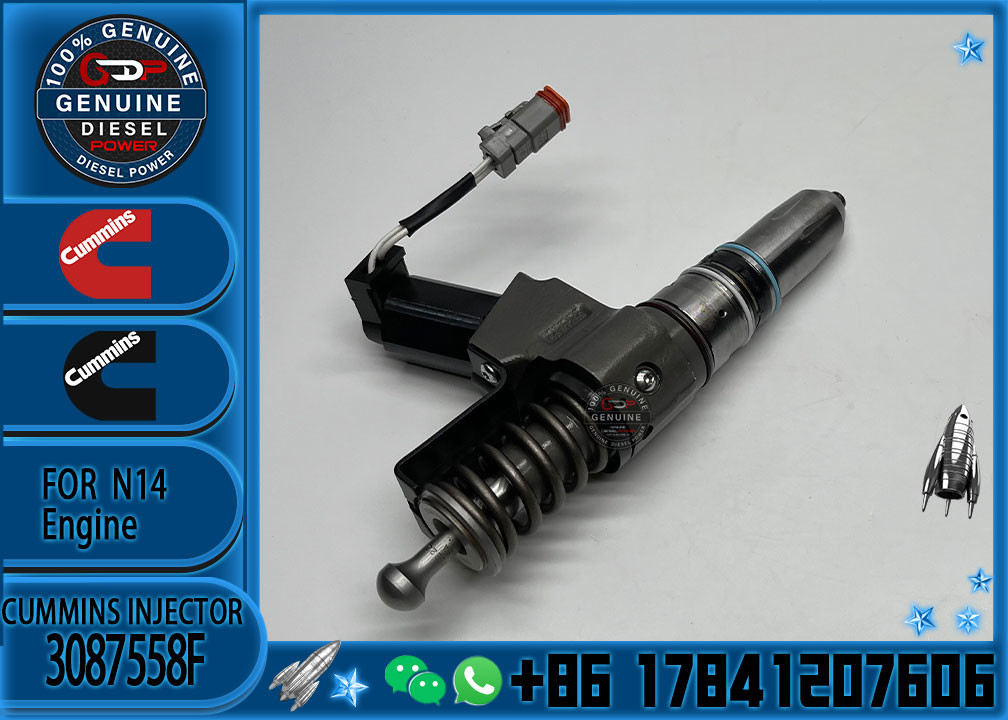 Auto Parts Common Rail Diesel Fuel Injector 3407776 3411385 3087558F For Cummins QSN14 N14