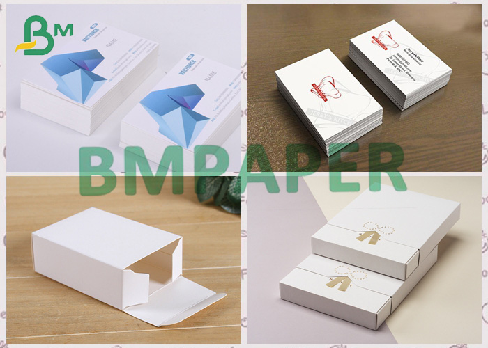 Foldability One Side Coated White Board Be Used For Cosmetics Boxes