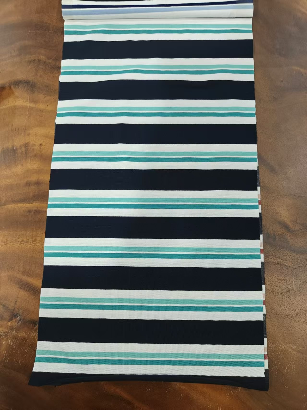 Soft And Skin-Friendly Smooth Durble Striped Material Fabric For Casual Wear