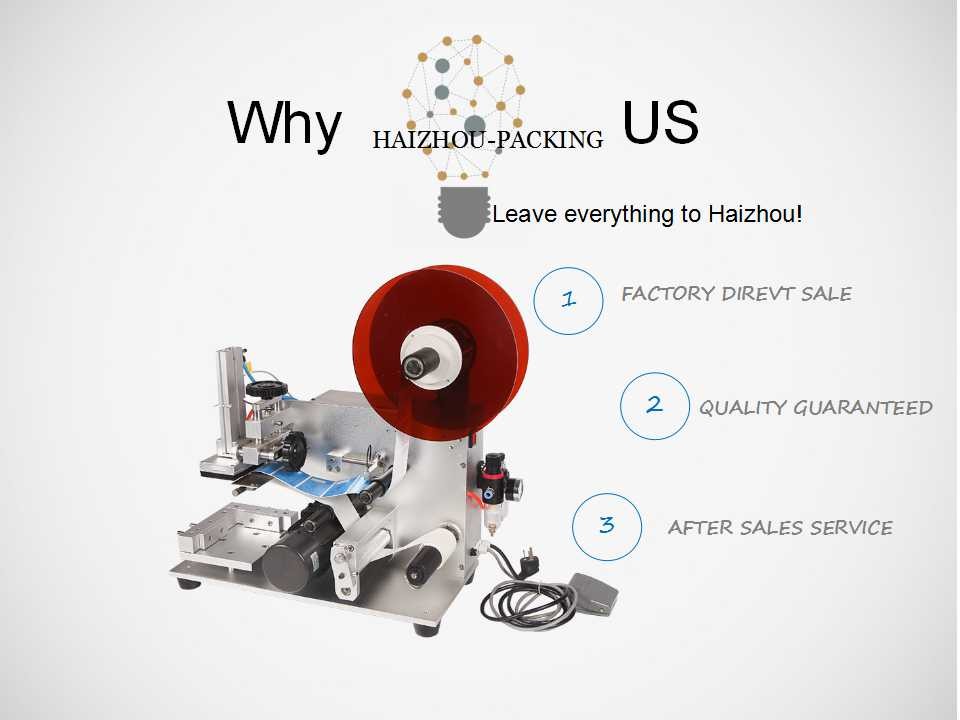 Semi Auto Flat Bottle Labeling Machine 25 - 50 Pcs / Min Electric Driven Type