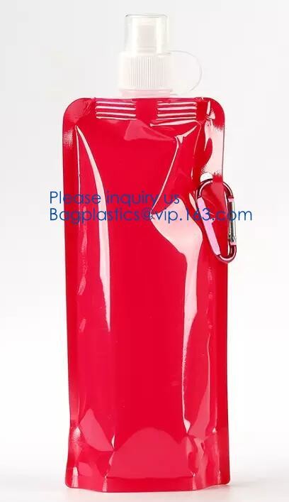Custom Reusable Juice Food Packaging Plastic Bag Alcohol Drink Wine Spout Pouch Bag,liquid spout pouch/wine drink juice