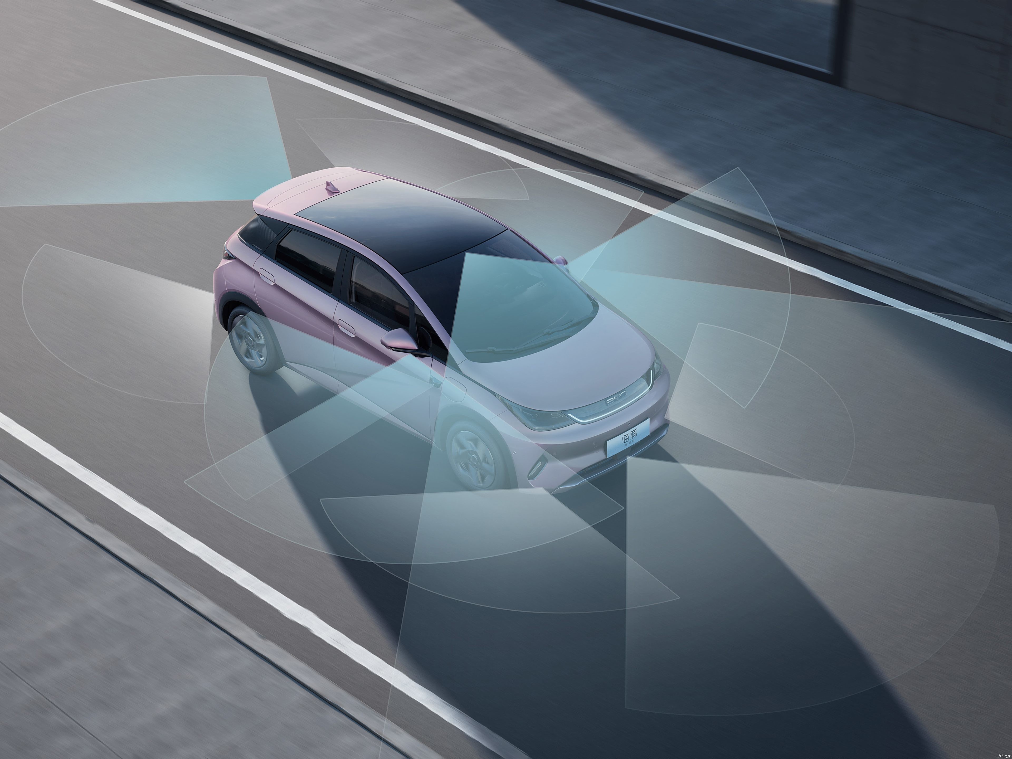 2025 BYD Dolphin, the most perfect small electric car in China. With intelligent driving function. Range 420KM-520KM.