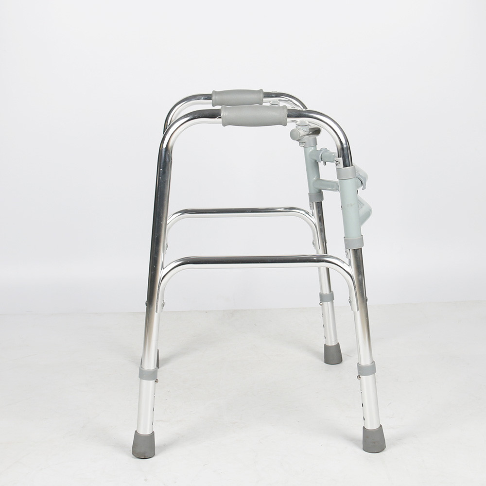 Adjustable Length Folding Mobility Walkers For Patients Lightweight Crutch