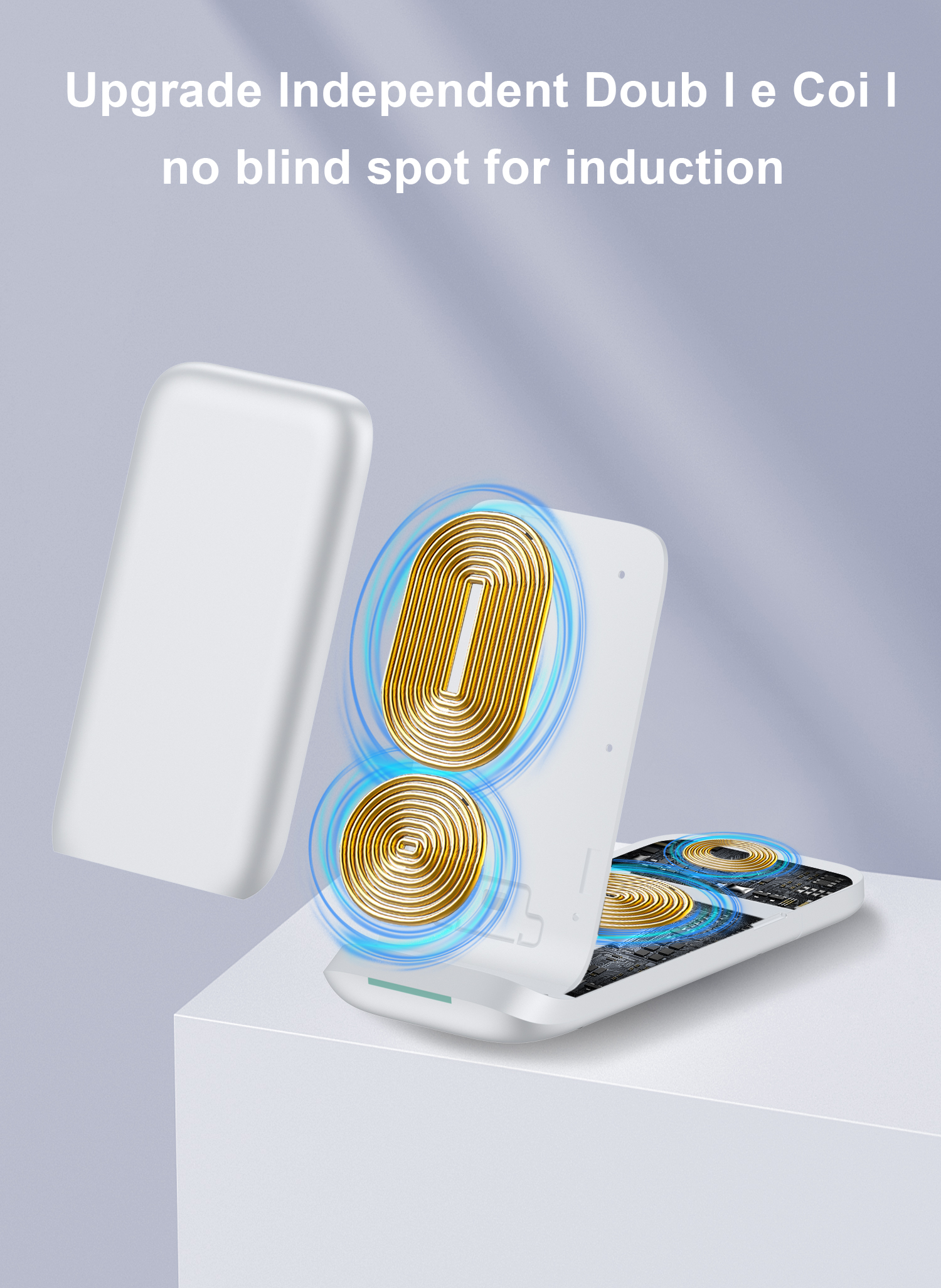 Overvoltage Protection Magnetic Qi 15W Wireless Charger for Watch Airpods and Phones