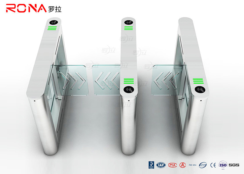 Fast Speed Security Swing Turnstile Barrier Gate Remote Control System For Handicap
