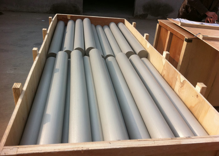 White Grey PP Rod / Polypropylene Rod For All Kinds Industrial Seal