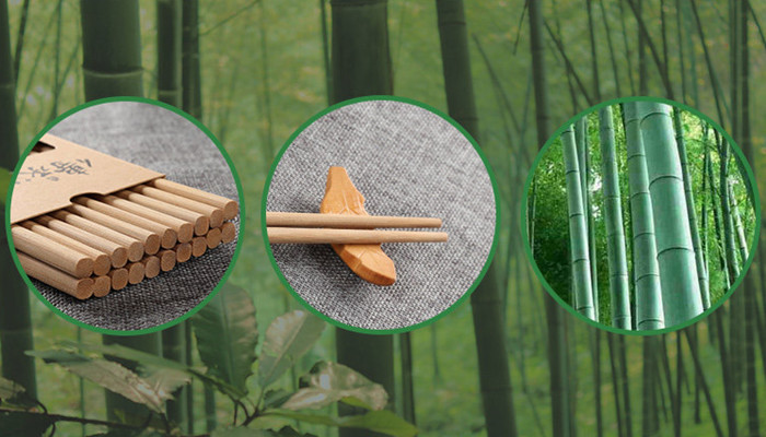 Custom Logo Compostable Reusable Bamboo Chopsticks Disposable Carbonized Dining