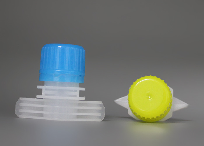 PE Plastic Spout Caps Caliber 16 Millimeter For Beverage Doypack / Baby Food Pouch Caps