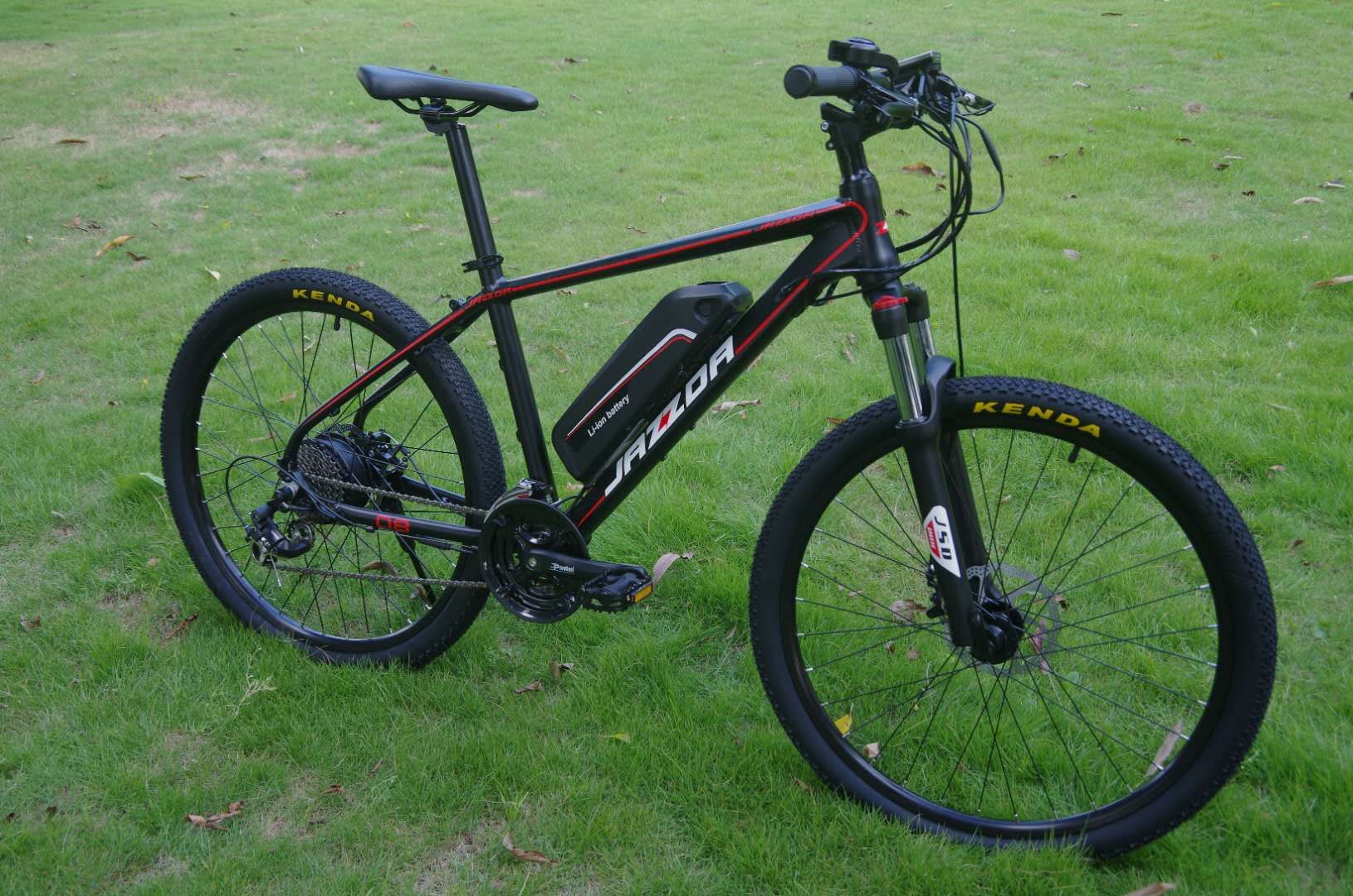 26 Inch 250W 350W Electric Mountain Bicycle 48V Lithium Battery And 24 Speed Gears