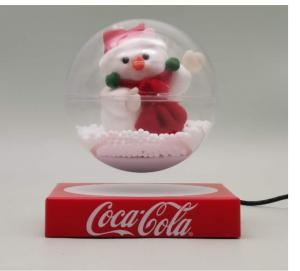 China 360 rotating magnetic levitating floating Christmas toys ornament display stands on sale