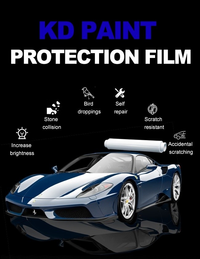 5ft Transparent TPU PPF Film For Excellent Scratch And Chemical Resistance