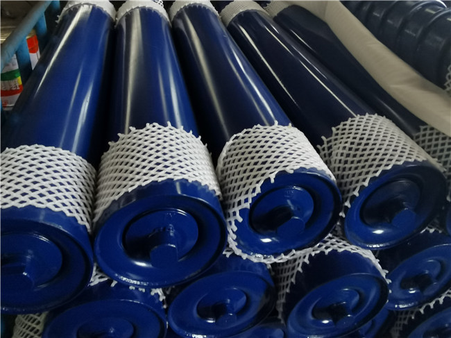 76mm Belt TUV Conveyor Return Roller For Coal Mining