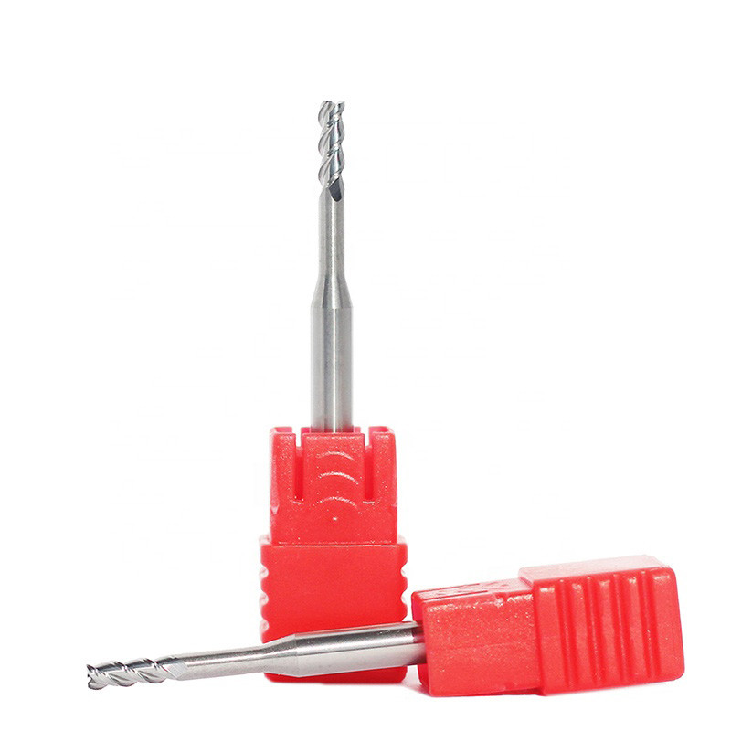 3mm Square Long Shank End Mills Without Coating For Aluminum