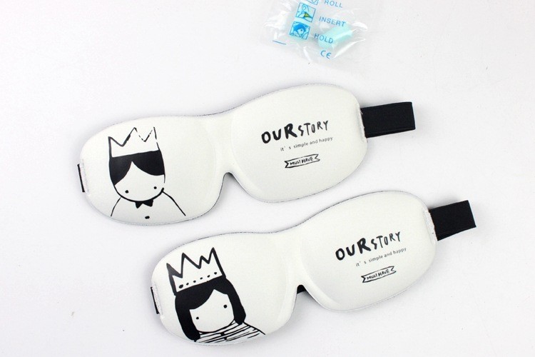 3D Memory Foam Luxury Sleep Mask Customized Bedtime Eye Cover