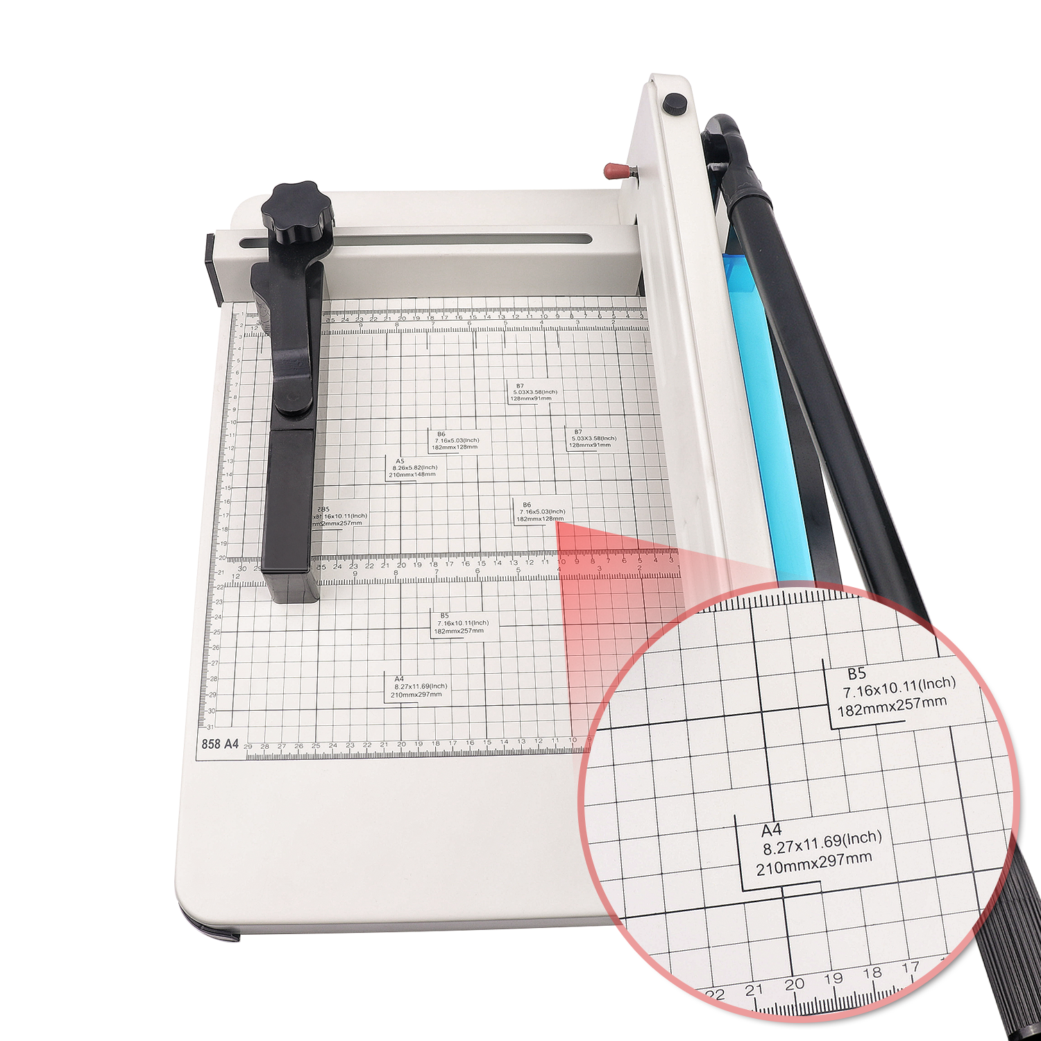 A4 Heavy Duty Paper Cutter for Office and Home Cutting Thickness 4cm/400 Sheet 70gsm