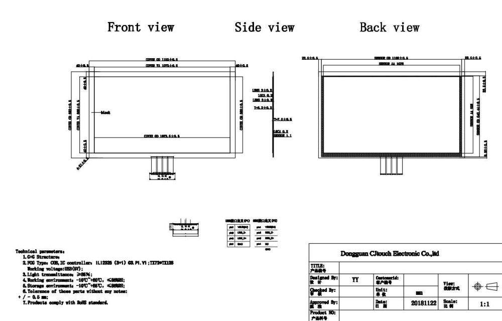 49Inch Vandalproof All In One Touch PC , Capacitive Touchscreen Panel for Education