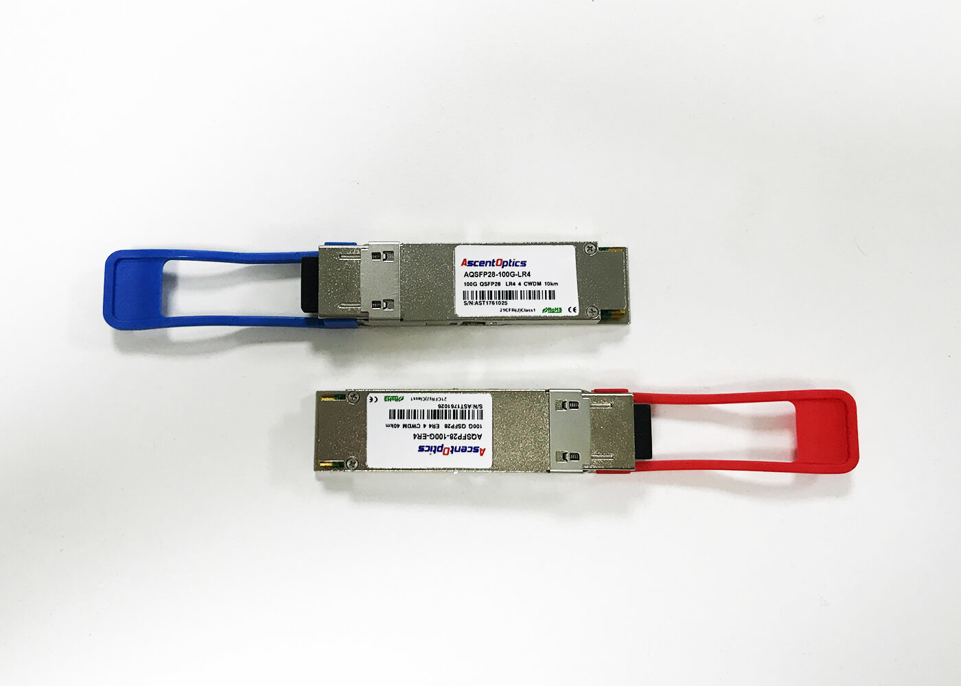 SR4 100G QSFP28 Transceiver 100M ON OM4 For Ethernet And Data Center