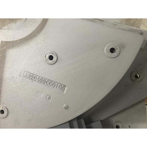 Steel Batching Plant Parts A820499000105 Outer Side End CushionII JS1000.3.2-10