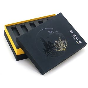 Biodegradable Recycled Gift Packing Box Perfume Set Box With Inserts