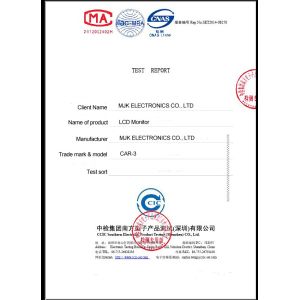 SHENZHEN MJK ELECTRONICS CO.,LIMTED Certifications
