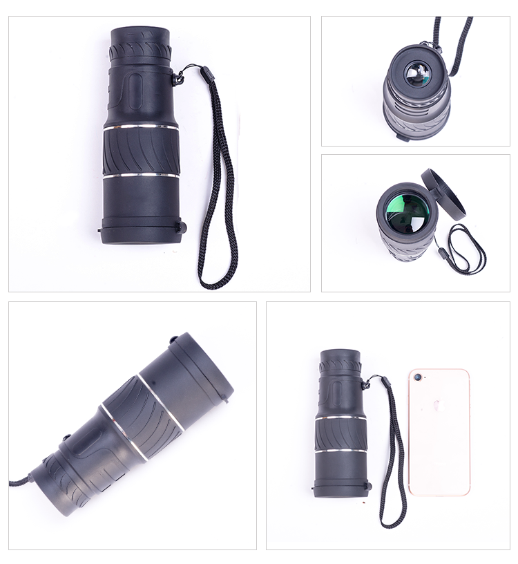 16x52 Mini Monocular Telescope , High Definition Monocular With Tripod Camping