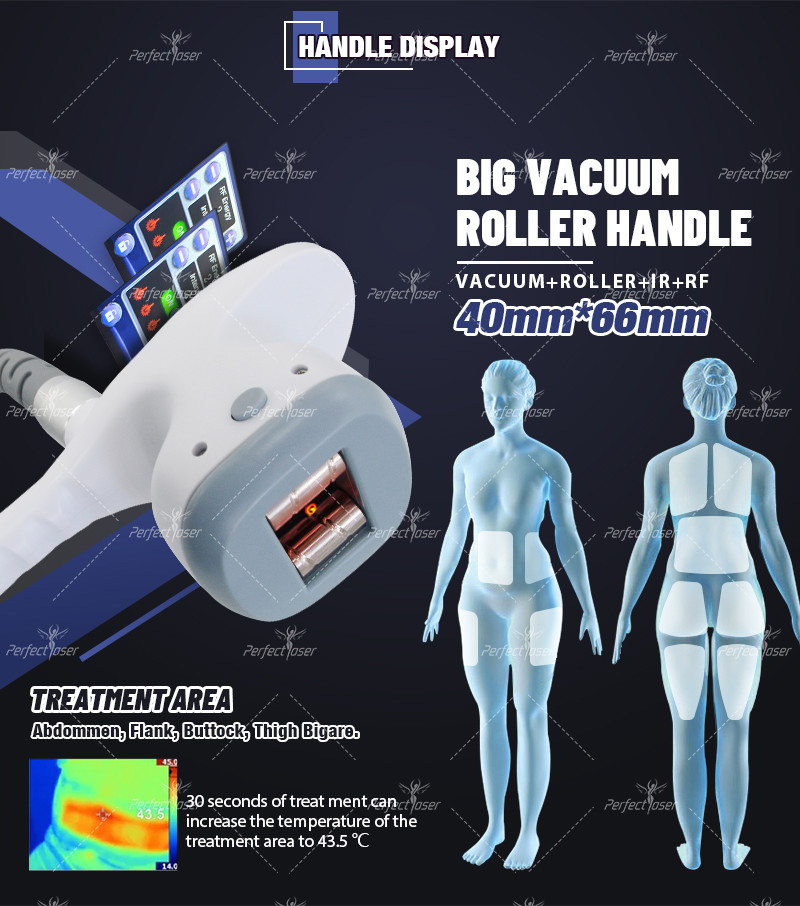 40K Cavitation Slimming Machine 100KPA Vacuum RF Fat Removal Skin Care