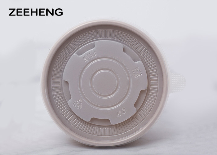 Oil Proof PLA Lining Bamboo Paper Salad Takeaway Bowls 1000ml