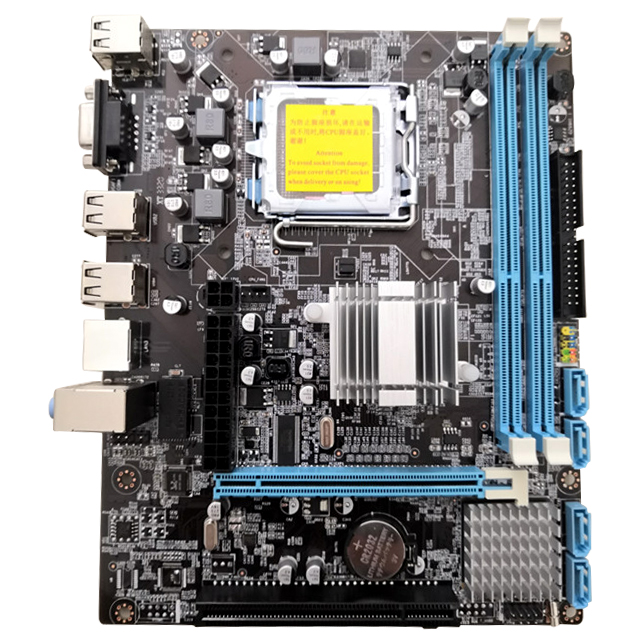 RTL8105E 100M Lan Computer PC Motherboard G41 DDR3 Socket LGA 775