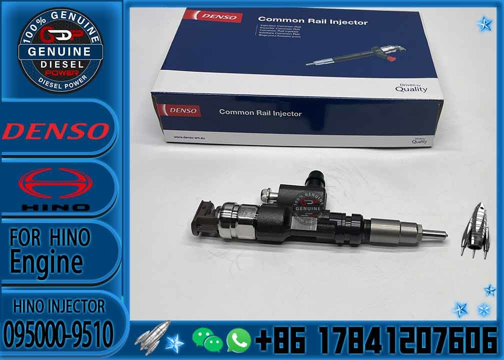 common rail injector 095000-9510 fuel nozzle injector 23670-E0510 0950009510 for sale