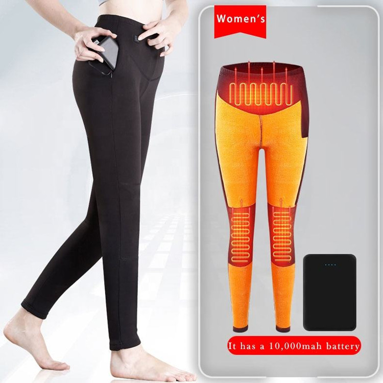 Sustainable Electric Heated Jacket Electric Heated Pants Rechargeable Battery Operated