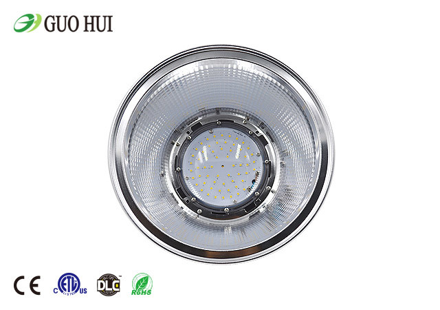 Round Shape High Bay LED Lighting Retrofit 100 Watts With Optional Aluminum Reflector
