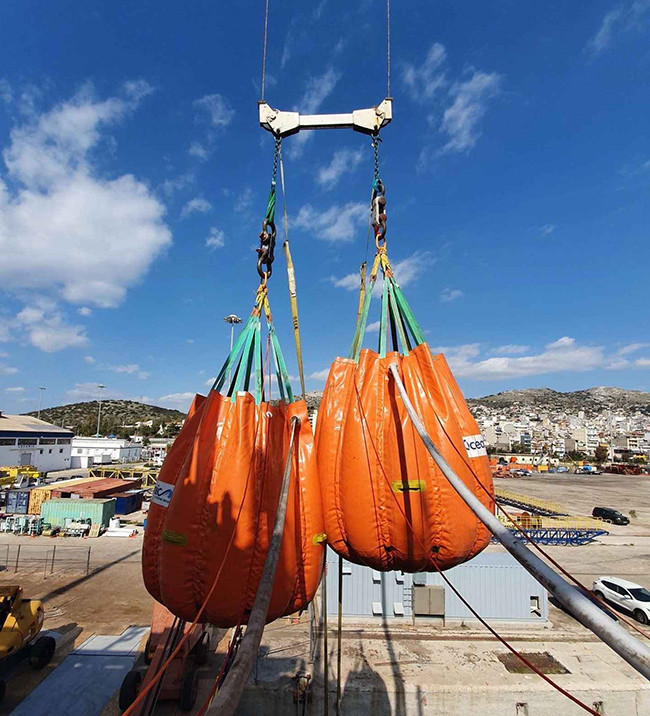 Ocean Hydrostatic Load Testing Water Bags For Weight Testing