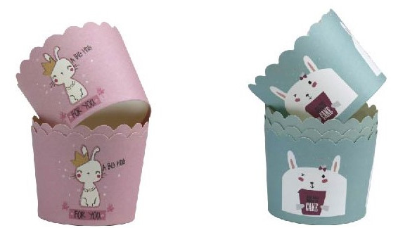 Wholesale mini party baking muffin cupcake disposable custom printed paper cake cups paper muffin liners