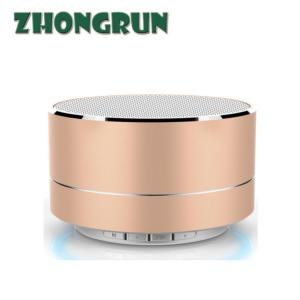 Buy cheap Gift new A10 Bluetooth speaker aluminum alloy card mini Speaker wireless LED light Bluetooth speaker product